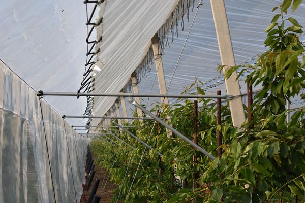 Zij-afwerking met buizen frame